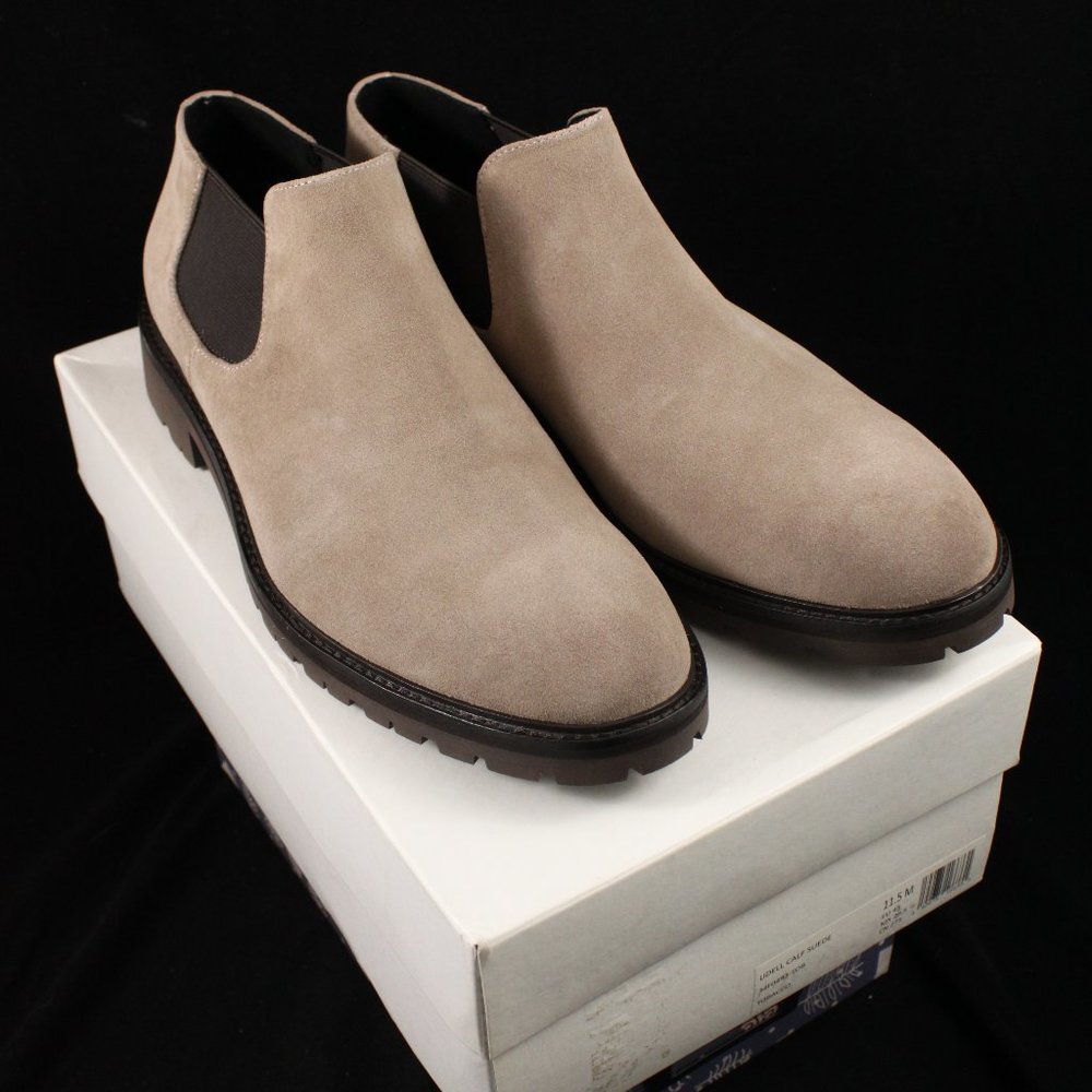 Calvin Klein Men's Udell Calf Suede Tobacco Brown Shoe Bootie Size 11.5 M - Picture 6 of 10